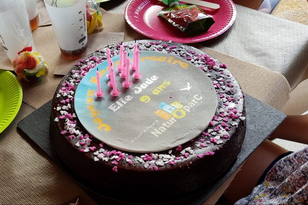 gateau anniversaire naturoparc